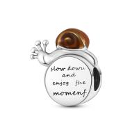 Encantos De Viaje Para Café Plata Charms Para Perros Y Gatos Corazón De Cuentas Adecuados Para Pulsera Original DIY Tendencia Clásica Vintage Romántica - details 429