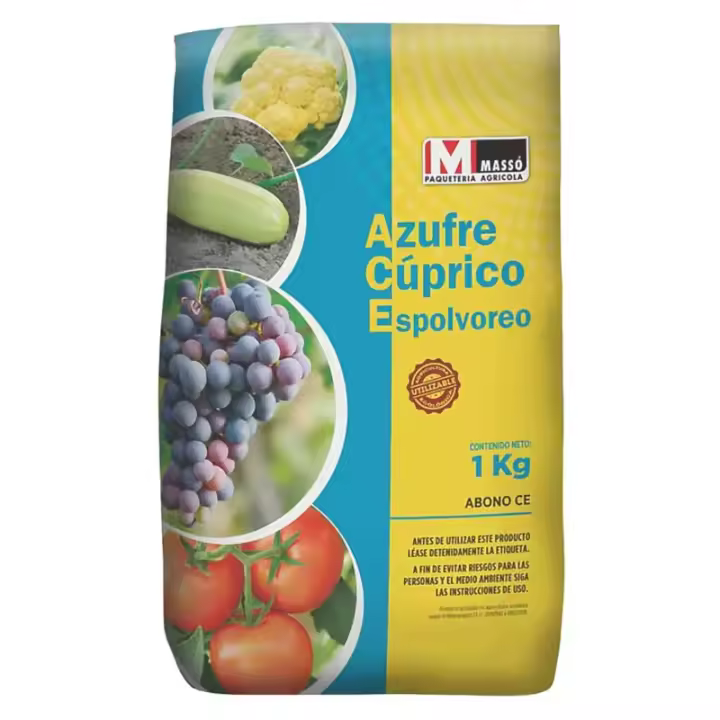 Masso - AZUFRE CUPRICO Espolvoreo 1 Kg - 1