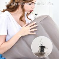 Almohada De Viaje Para Camping Soporte De Rodilla Inflable Elevación De Piernas Almohada De Espalda Portátil De PVC Para Descanso Y Uso Diario - details 4