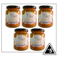 PASTA DE AJI AMARILLO 212G. DEL HUERTO.ALTA CALIDAD - details 1