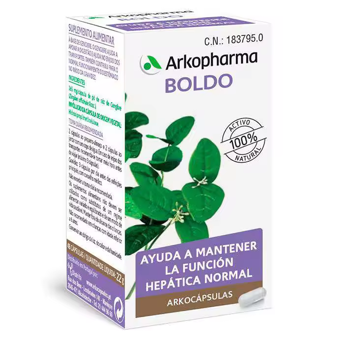 Arkocápsulas Boldo 48 Cápsulas - 1