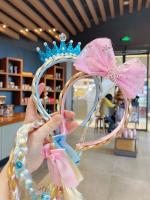 Diadema De Encaje Creativa Para Niñas Diadema De Princesa De Nieve Con Borla Adorno De Cabello Estilo Cosplay Accesorio Para Mujer - details 6