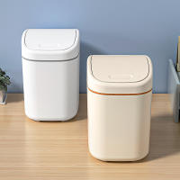 Mini Papelera De Escritorio Con Tapa Creativa Y Divertida Pequeña Caja De Basura Para Mesa De Trabajo Dormitorio Sala De Estar Coche - details 3
