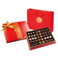 BOLÇI DIAMOND ROJA 285 g. ESTUCHE CON 40 BOMBONES DE CHOCOLATE NEGRO, CHOCOLATE CON LECHE Y CHOCOLATE BLANCO - details 0