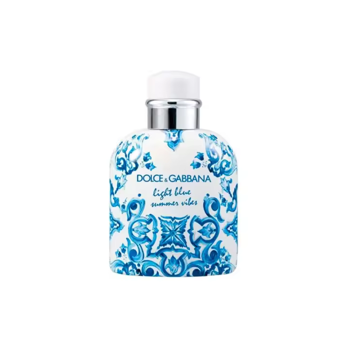 Dolce & Gabbana - Light Blue Summer Vibes EDT para mujer, fragancia fresca y vibrante con notas cítricas y acuáticas, ideal para verano, eau de toilette 100 ml - 1