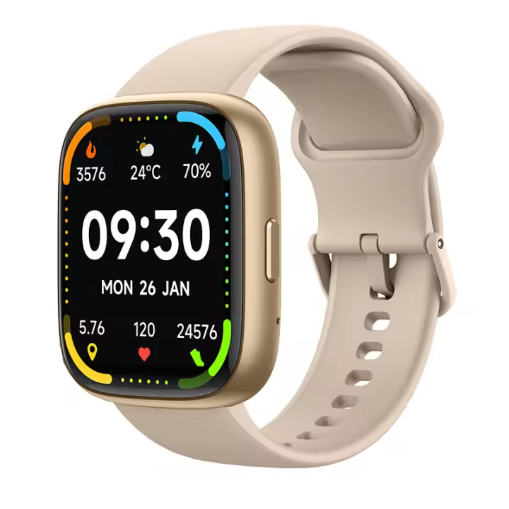 Reloj Inteligente Hombre Mujer, 1.83" Pantalla IP68 Alexa, Monitoreo Salud 24/7, 100 Modos Deporte, Bluetooth Llamadas, Compatible Android iOS - 1