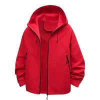 Chaqueta De Cierre Para Mujer Casual Con Capucha Color Sólido Transpirable Impermeable Y Antigolpes Para Camping Y Escalada Al Aire Libre - details 71