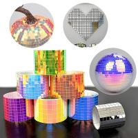 Nueva Cinta De Espejo De Vidrio Mosaico Autoadhesiva Para DIY Manualidades Decoración De Pared Hogar Y Fiestas - details 0