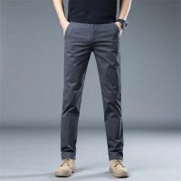 Pantalones Casuales Para Hombre 98% Algodón Gris Caqui Trabajo Pantalones De Oficina Talla Grande Moda Coreana Y2k Ropa De Marca Jogger Cargo - details 9