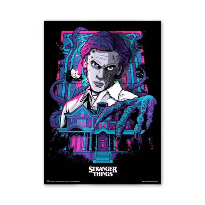 Póster Luminiscente Stranger Things 50 x 70 cm - 1