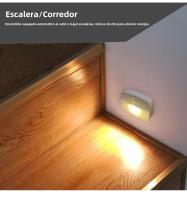Lámpara De Noche LED Con Sensor De Movimiento Luz De Armario Inalámbrica Para El Borde De La Cama Iluminación De Armario Y Escaleras Batería Incluida - details 3