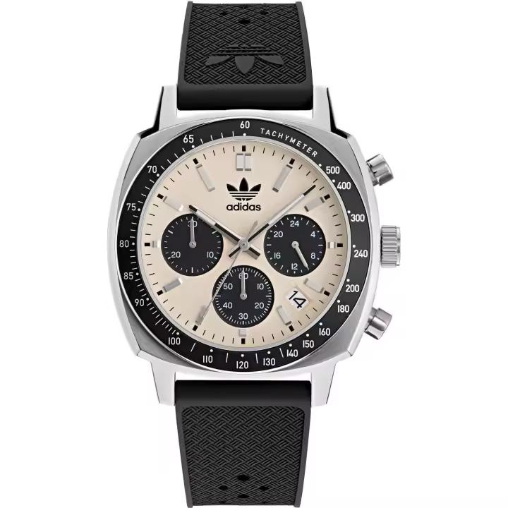 Adidas Reloj Unisex Analogico Cuarzo con Correa de Silicona AOFH23503 - 1