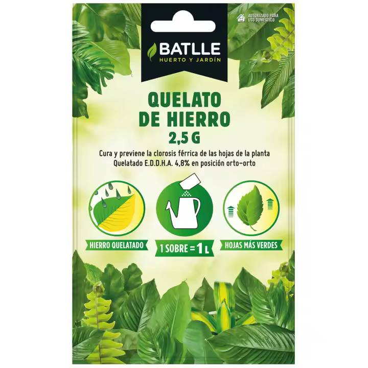 Fertilizante Quelato Hierro Sobre P/5 Lts. - 1