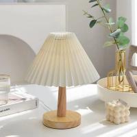 Lámpara De Escritorio LED Nórdica Con Enchufe USB Iluminación Interior Para Dormitorio Luz Nocturna Retro Para Bar Y Café Decoración De Mesa - details 1