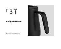 Hervidor Eléctrico 800ml De Acero Inoxidable 304 Térmico Con Control De Temperatura Para Café Y Té Con Base Giratoria De 360 Grados Y Función De Apagado Automático - details 13