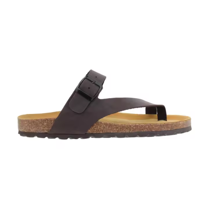 Sandalias Bio de piel marrones by Casual Piel Piel Bio de Piel - 1