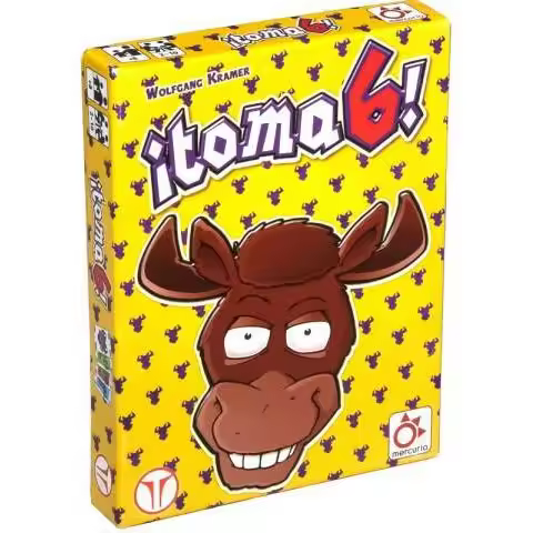 Toma 6 - Juego de Cartas Familiar - Estrategia y Diversión Mercurio Juego, mesa, entretenimiento, diversión, familia, amigos, estrategia, tablero, cartas, retos, equipos, creatividad, clásico, moderno, temático, dinámico, competitivo - 1