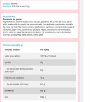 VIDAL Fab Mix bolsa de 1Kg aprox 386 uds brillo Compuesto por una gran variedad de piezas y sabores como osos, moras, botellas, huevos fritos... tamaño mini sabor a Fresa, naranja y tutti sin gluten sin grasa sabor original Vidal garantizado - details 5
