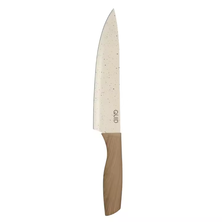 QUID COCCO Cuchillo Carnicero 20CM Madera Fácil de limpiar - 1