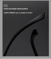 Gafas De Sol Polarizadas Para Hombre 2024 Marco Cuadrado Estilo De Moda Para Negocios Y Pesca Al Aire Libre Conducción - details 7