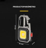 MiniLinterna LED Ultra Pequeña Linterna Portátil Fuerte De Llave Fuente De Luz Portátil Para Defensa - details 16