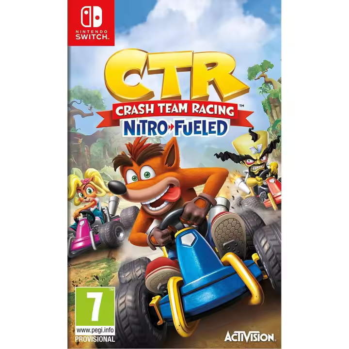 Crash Team Racing Nitro Fueled Nintendo Switch (Edición española) - 1