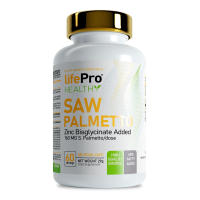 LIFE PRO NUTRITION SAW PALMETTO 160MG 60 VEGANCAPS - Ayuda a Frenar Caída del Pelo - Contribuye al Bienestar Íntimo Masculino - details 1