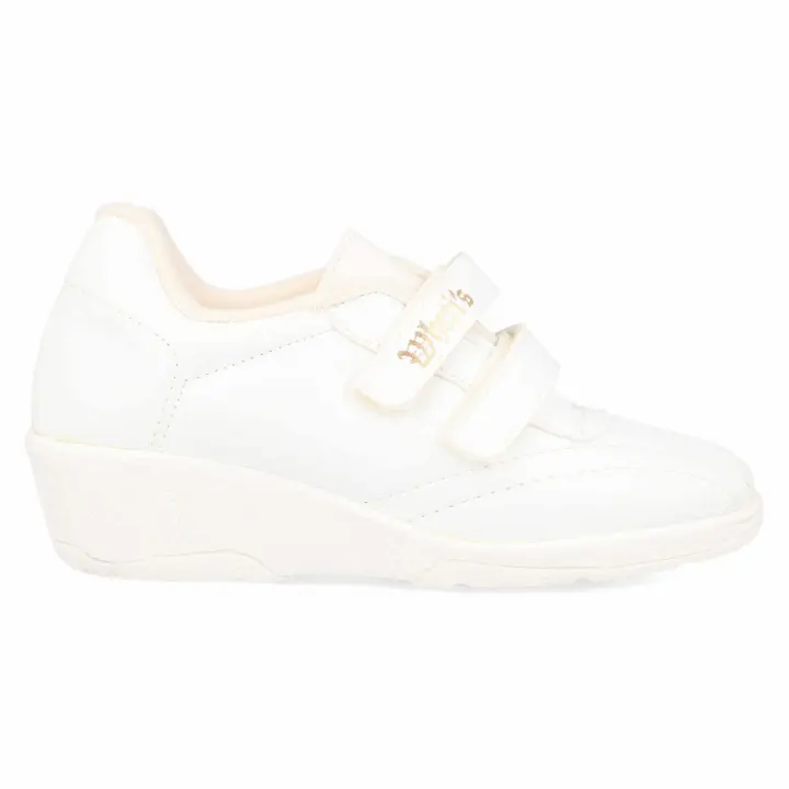 Deportivos de mujer Whetis, super cómodos en material piel sintetico - 808 Blanco - 1