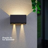 Lámpara De Pared LED Impermeable Moderna Y Minimalista Para Exterior Hotel Corredor Y Escalera Luz De Noche Para Dormitorio Y Sala De Estar Material De Aluminio - details 1