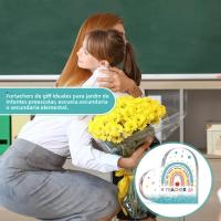 Regalo De Agradecimiento Para Maestras Adelantamiento De Enfermera Acrílico Y Papel Pulvera Obsequio Para Retiro Primero - details 3