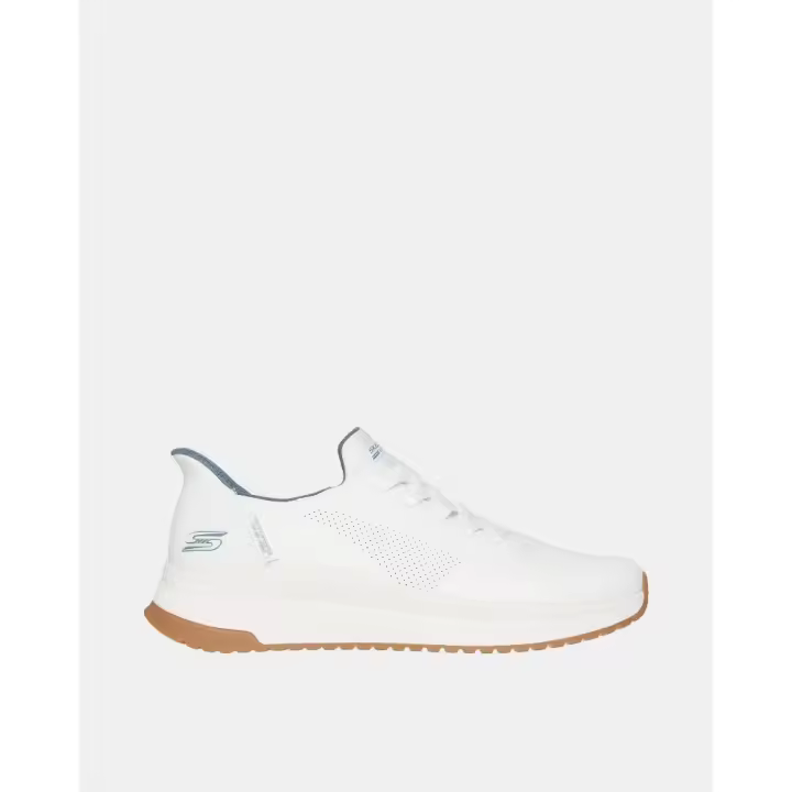 SKECHERS 118424 BOBS SQUAD 4 DIRECT STEP Zapatillas Bajas Hombre Blanco - 1