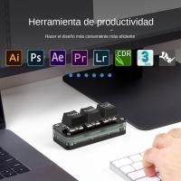 Teclado Mini USB-C Personalizado Con LED RGB Y Macro Programables Teclas 2 3 6 Con Interruptores Mecánicos Hot Swap Para Desktop Y Laptop - details 1
