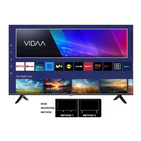 Sunstech - Televisión Smart TV 40SUNSMARTV24 Android TV de 40 pulgadas Full HD con pantalla LED, colores vibrantes y contraste dinámico, ideal para salón o dormitorio, conexión WiFi integrada y decodificador Dolby Digital - 1