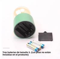 Lámpara Nocturna LED En Forma De Bulbo Retro Iluminación Para Dormitorio Y Corredor Con Pilas Incluidas Luz Para Bebé - details 2