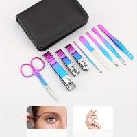 Kit De Manicura Y Pedicura Profesional De Acero Inoxidable 9-18 Piezas Con Estuche De Viaje Y Acrílico Incluye Tijeras Y Cortauñas - details 2