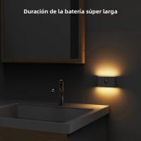 Luz Noturna LED Con Sensor De Movimiento Recargable Lámpara De Pared Y Armario Para Dormitorio Corredor Camping Verano - details 8