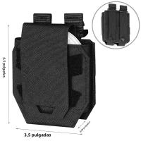 Bolsa De Funda Para Amarras De Manos 1000d Molle Portador De Cadena Estándar Para Cinturón De Servicio Y Chaleco - details 1