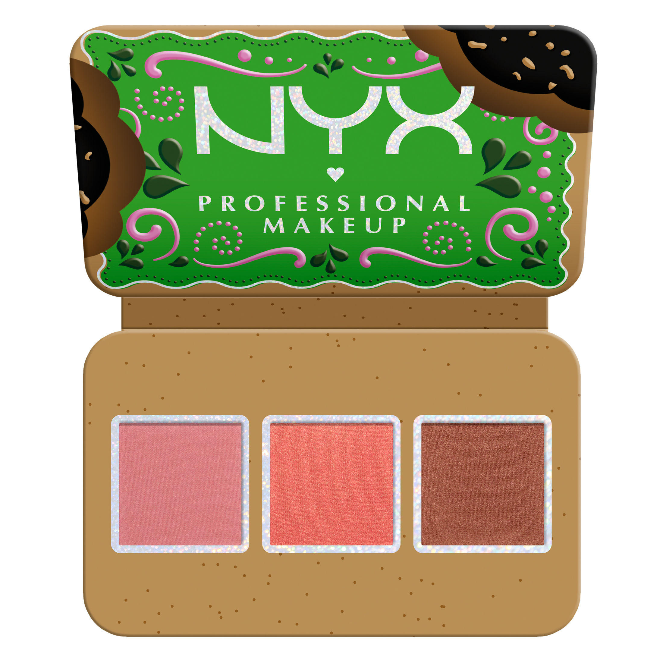 NYX Professional Makeup | Bronzer & Blush Palette Buttermelt Duo Dark Colorete y Bronceador Edición Limitada Navidad 2024