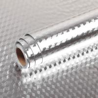 Papel Tapiz De Contacto De Aluminio Para Cocina Resistente Al Calor Y a La Grasa Pelable Y Adhesivo Para Encimeras Y Armarios - details 1