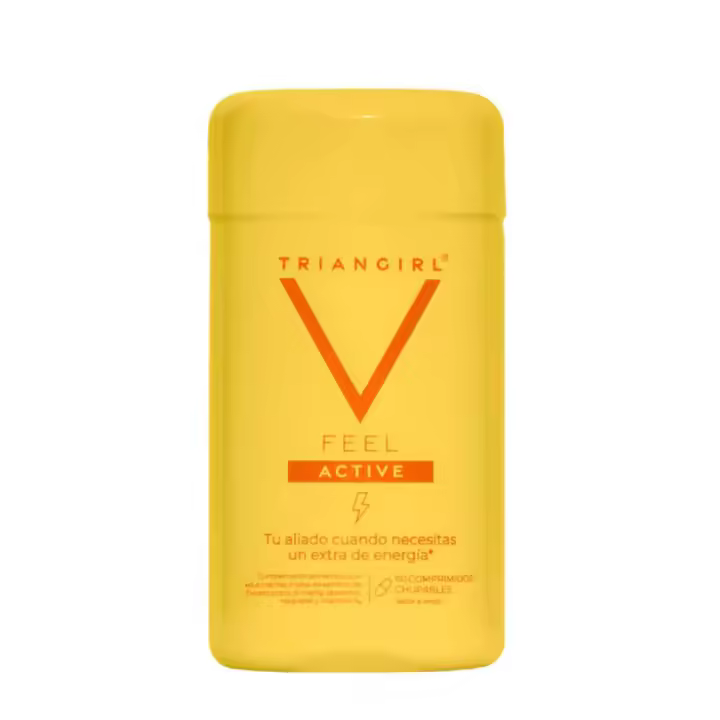 Triangirl feel active sabor limón 60 comprimidos chupables - 1