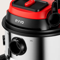 Aspirador Sólidos y Líquidos EVVO AE84, 1380W, 20L, Función Soplado y Filtro HEPA - details 0