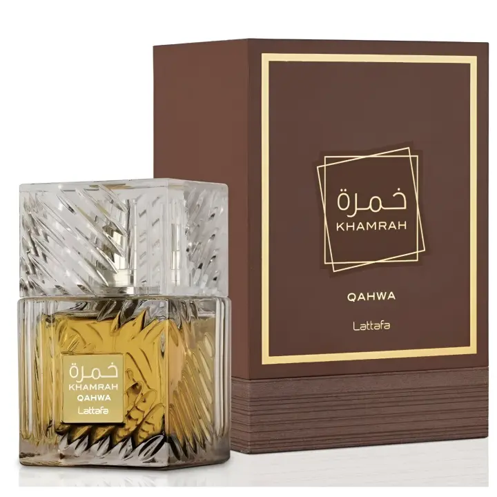 KHAMRAH QAHWA 100ML EAU DE PARFUM Lattafa perfume Arabe unisex ORIGINAL - 1