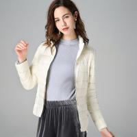 Chaqueta De Invierno Para Mujer Ligeramente Acolchada Con Capucha Cierre De Cremallera Impermeable Y Térmica Con Bolsillos Estilo Casual - details 14