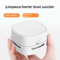 Aspiradora Inalámbrica Portátil Para El Hogar Mini Aspiradora Eléctrica De Mano De Goma Para Eliminar Migas Y Suciedad - details 2