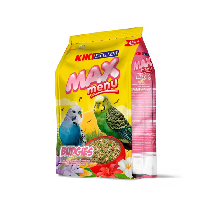 Kiki Max Menu Periquitos - Alimento Completo para Periquitos - 1