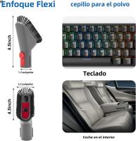 Herramienta De Manguera Para Sábanas Para Aspiradora Dyson G5 V15 V12 V11 V10 V8 V7 Accesorio De Repuesto Para Aspiradoras De Manivela Sin Cable - details 2