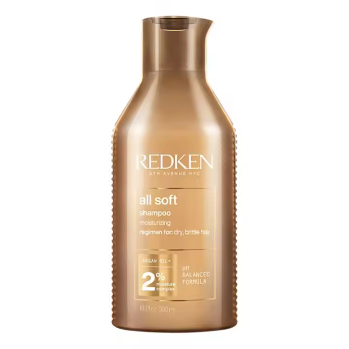 Redken All Soft Champú Hidratante Para Cabellos Secos O Frágiles - 1