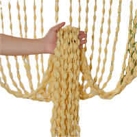 Cortina De Madera Con Perlas 2m Cortina De Puerta Tassel Cortina De Ventana Panel De Pared Divisor De Habitación Decoración De Fondo Para El Hogar - details 4