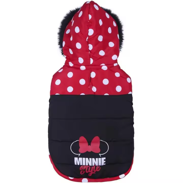 Abrigo para Perro Minnie Mouse Disney - Sudadera Ligera y Transpirable con Capucha y Cierre Triple Velcro Cerdá - 1