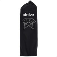 Aktive Camping - Mesa plegable camping, 43x40x31 cm, topes antivuelco, estructura acero, peso máximo soportado 30 kg, bolsa transporte asa hombro, mesa camping plegable - details 1